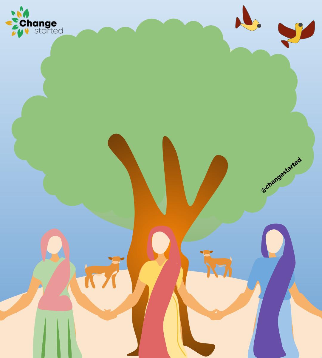 Chipko – A Tree hugging movement – Change Started